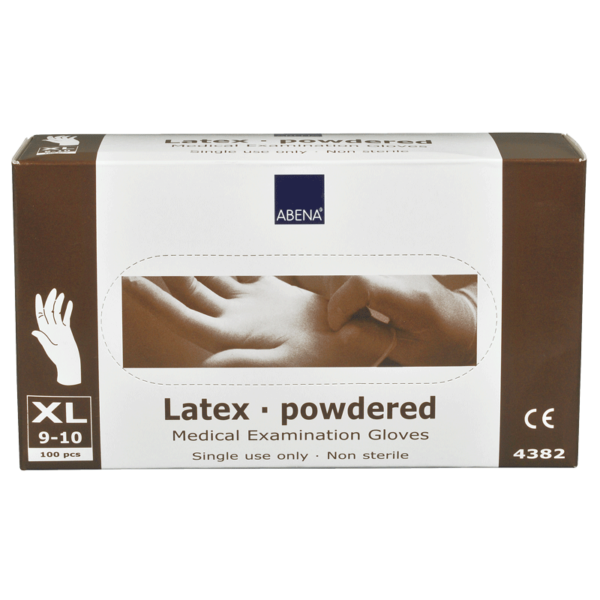 Γάντια Latex Classic, με πούδρα, XLarge 100 τμχ