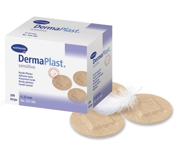 Επιθέματα Μικροτραυμάτων DermaPlast στρογγυλό P200