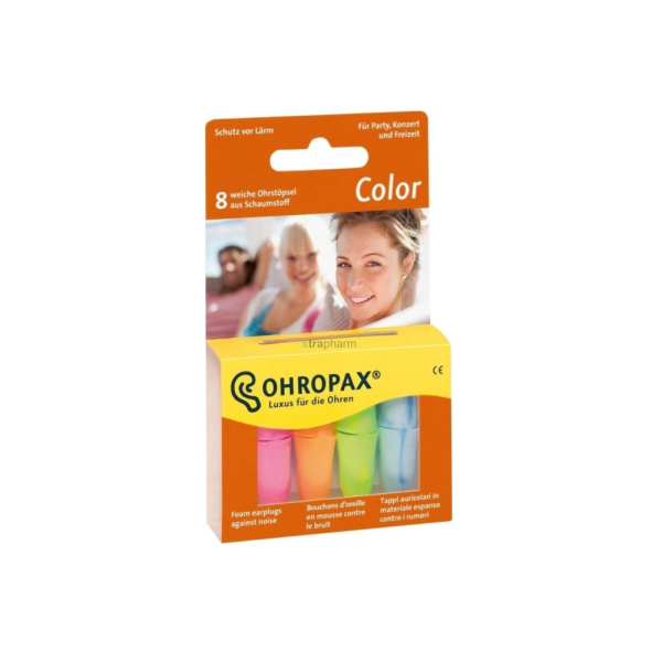 Ωτοασπίδες ohropax color 8τμχ