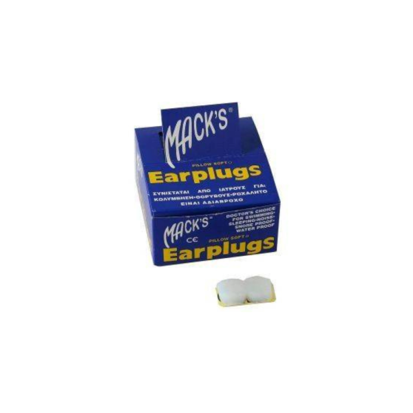 Ωτοασπίδες  Mack's σιλικόνης 2τμχ